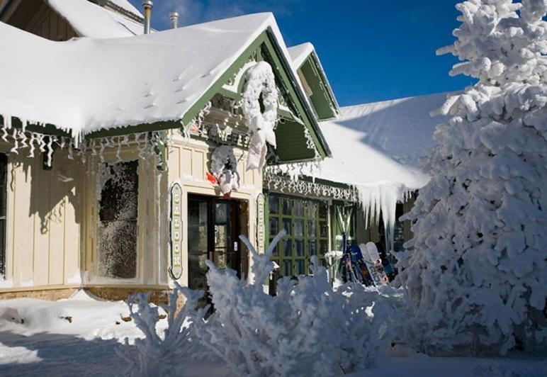 Mountain Lodge Snowshoe Buitenkant foto