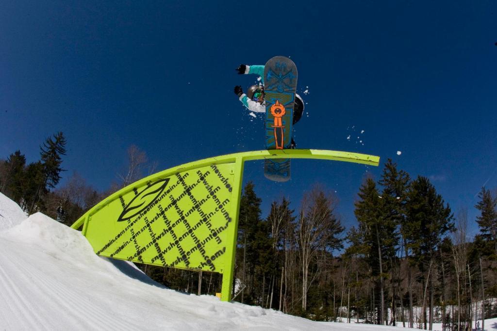 Mountain Lodge Snowshoe Buitenkant foto