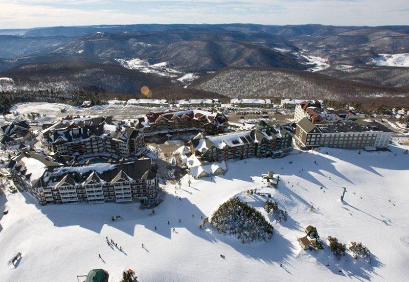 Mountain Lodge Snowshoe Buitenkant foto