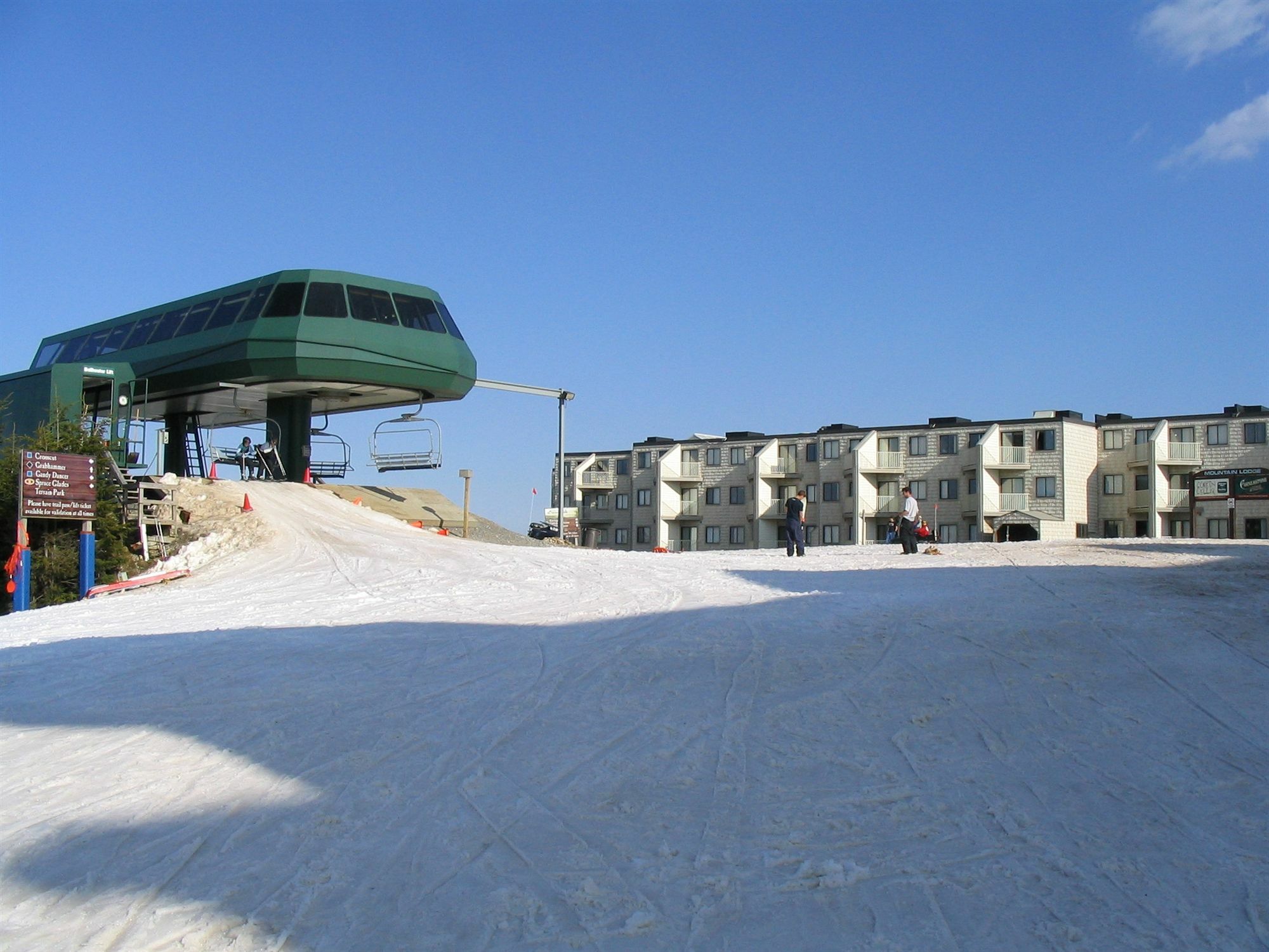 Mountain Lodge Snowshoe Buitenkant foto